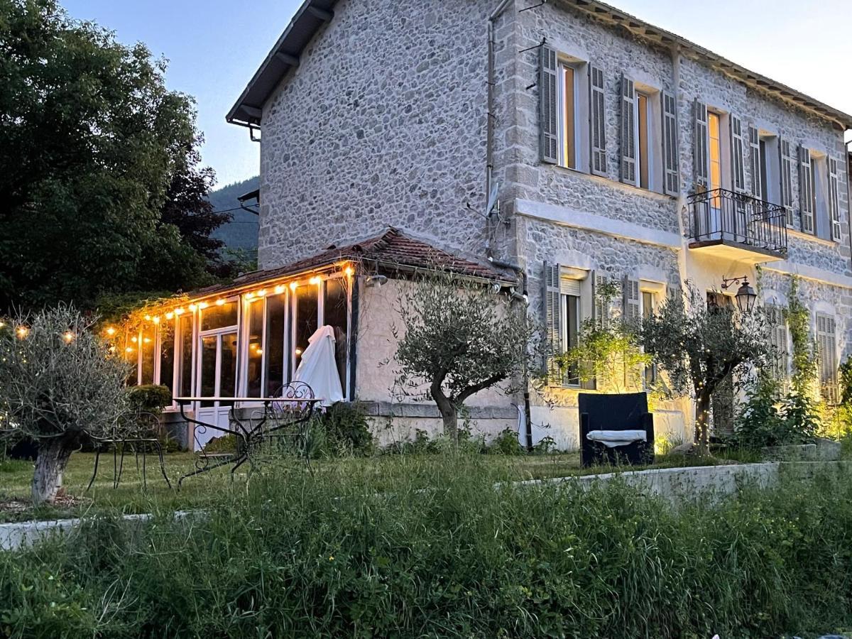 Chambre D'Hotes Sandra Annot Exterior foto